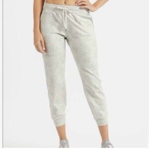 Vuory Joggers Performance woman’s size Large Palms Athletic workout Gym Running